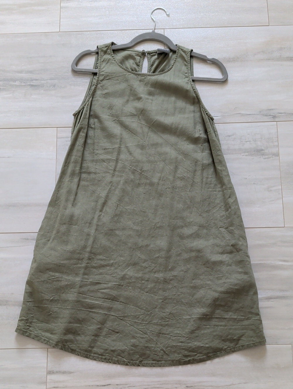 Soho Olive Green Casual Top